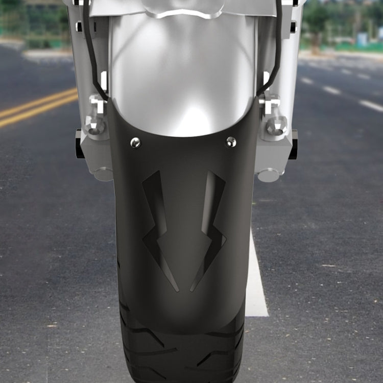 Motorcycle PP Modified Front Wheel Fender Dustproof Splash Flaps Mudguards Fender Guard, 01, 02, 03, 04