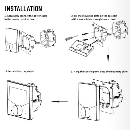 Smart Home LED Thermostat