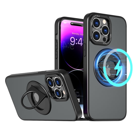 جراب هاتف بحلقة دوارة مع حامل مغناطيسي، مناسب لأجهزة iPhone 12 / 12 Pro، وiPhone 12 Pro Max، وiPhone 11 Pro Max، وiPhone 11، وiPhone 11 Pro، وiPhone XS / X، وiPhone XR، وiPhone XS Max، وiPhone 8 Plus / 7 Plus