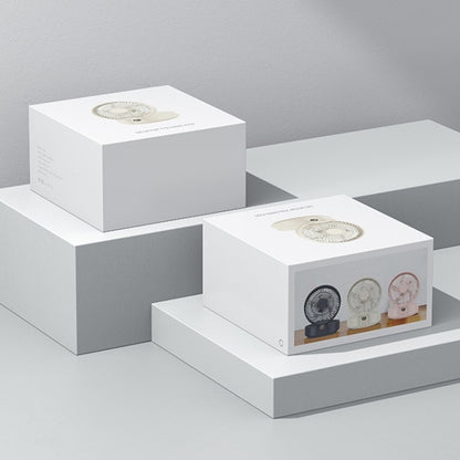 WSK302 4000mAh Swivel Head Wall Mounted Fan with Night Light