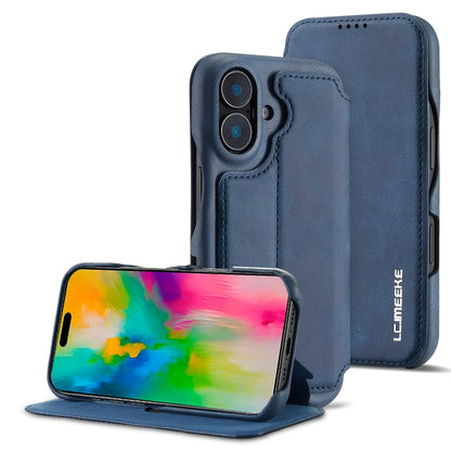 LC.IMEEKE Hon Ancient Series Flip Leather Phone Case, For iPhone 15 Pro, For iPhone 15 Plus, For iPhone 15