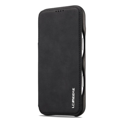 LC.IMEEKE غطاء هاتف جلدي قلاب من سلسلة Hon Ancient، مناسب لأجهزة iPhone 16 Pro Max وiPhone 16 Pro وiPhone 16 Plus وiPhone 16
