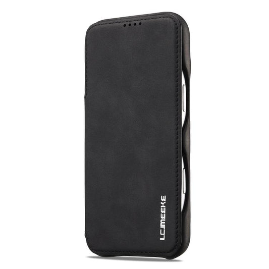 LC.IMEEKE غطاء هاتف جلدي قلاب من سلسلة Hon Ancient، مناسب لأجهزة iPhone 16 Pro Max وiPhone 16 Pro وiPhone 16 Plus وiPhone 16