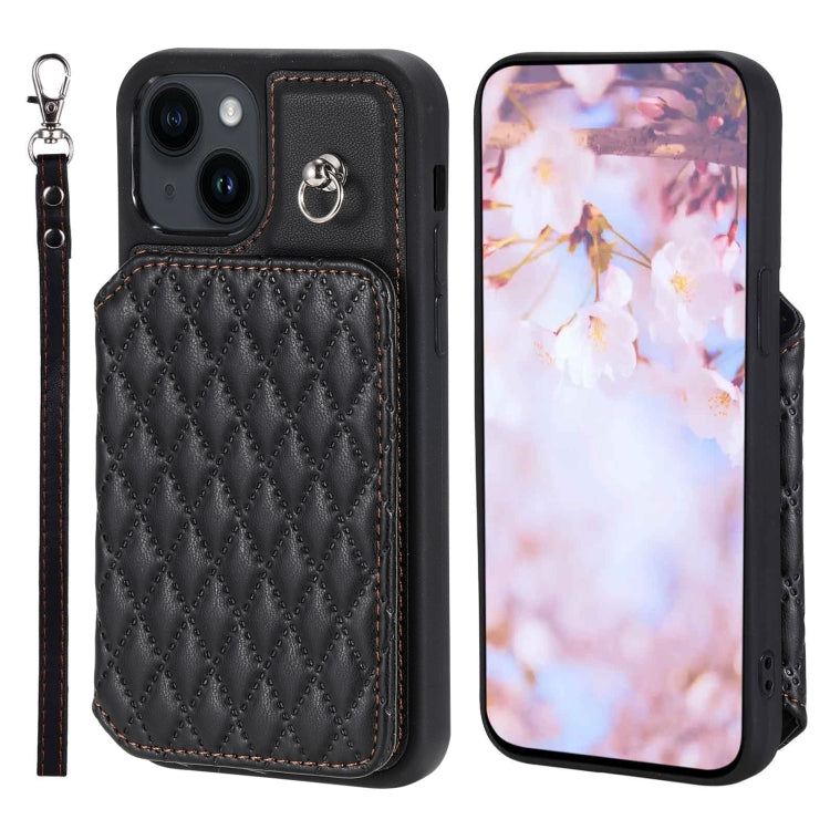 جراب هاتف بنمط شبكي مع حبل، مناسب لأجهزة iPhone 13 Pro وiPhone 13 وiPhone 12 / 12 Pro وiPhone 12 Pro Max وiPhone 11 وiPhone XR وiPhone 8 Plus / 7 Plus