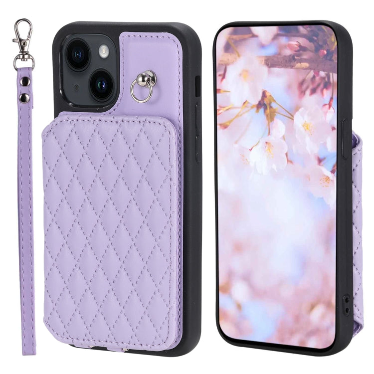 جراب هاتف بنمط شبكي مع حبل، مناسب لأجهزة iPhone 13 Pro وiPhone 13 وiPhone 12 / 12 Pro وiPhone 12 Pro Max وiPhone 11 وiPhone XR وiPhone 8 Plus / 7 Plus