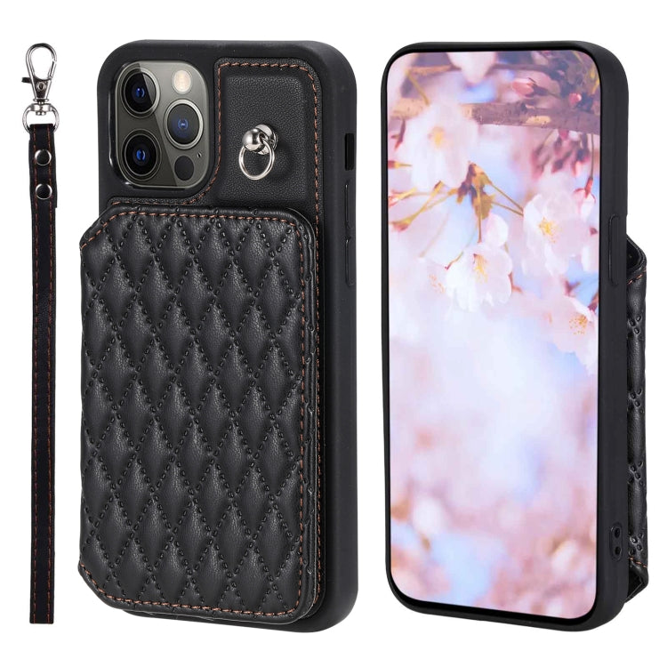 جراب هاتف بنمط شبكي مع حبل، مناسب لأجهزة iPhone 13 Pro وiPhone 13 وiPhone 12 / 12 Pro وiPhone 12 Pro Max وiPhone 11 وiPhone XR وiPhone 8 Plus / 7 Plus