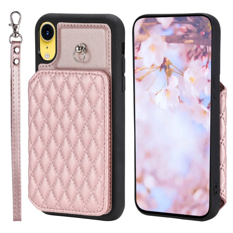 جراب هاتف بنمط شبكي مع حبل، مناسب لأجهزة iPhone 13 Pro وiPhone 13 وiPhone 12 / 12 Pro وiPhone 12 Pro Max وiPhone 11 وiPhone XR وiPhone 8 Plus / 7 Plus