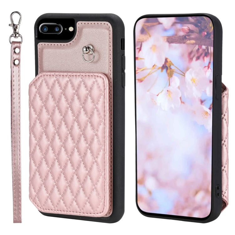 جراب هاتف بنمط شبكي مع حبل، مناسب لأجهزة iPhone 13 Pro وiPhone 13 وiPhone 12 / 12 Pro وiPhone 12 Pro Max وiPhone 11 وiPhone XR وiPhone 8 Plus / 7 Plus