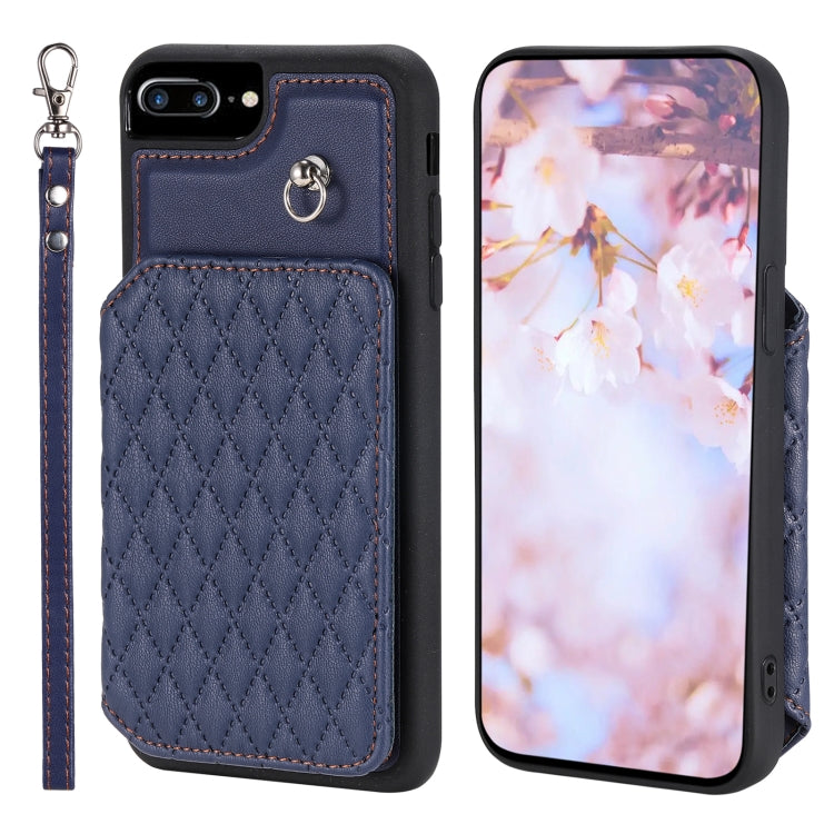 جراب هاتف بنمط شبكي مع حبل، مناسب لأجهزة iPhone 13 Pro وiPhone 13 وiPhone 12 / 12 Pro وiPhone 12 Pro Max وiPhone 11 وiPhone XR وiPhone 8 Plus / 7 Plus