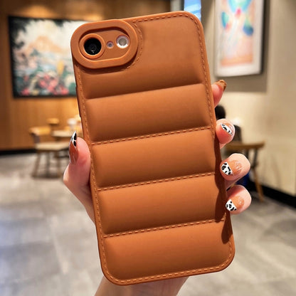 Eiderdown Airbag Frosted TPU Phone Case, For iPhone 14, For iPhone 14 Pro, For iPhone 14 Pro Max, For iPhone SE 2022 / SE 2020, For iPhone 13 Pro Max, For iPhone 13 Pro, For iPhone 13, For iPhone 12, For iPhone 12 Pro Max