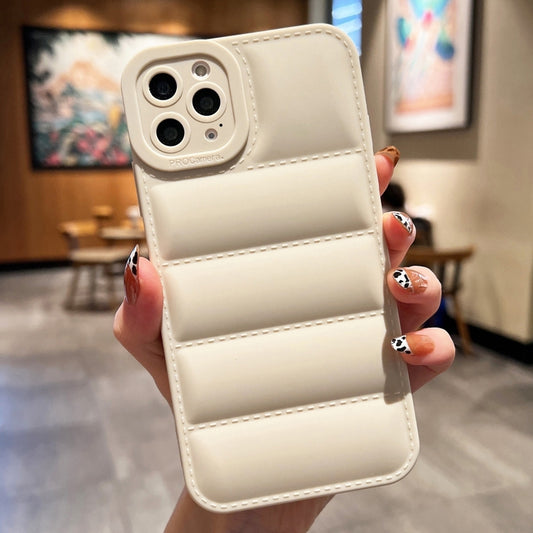 Eiderdown Airbag Frosted TPU Phone Case, For iPhone 16 Pro Max, For iPhone 16 Pro, For iPhone 16 Plus, For iPhone 16, For iPhone 15 Pro Max, For iPhone 15 Pro, For iPhone 15 Plus, For iPhone 15, For iPhone 14 Plus