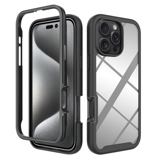جراب هاتف شفاف من مادة TPU مقاوم للصدمات بلون سادة مزين بنجوم السماء، مناسب لأجهزة iPhone 16 Pro Max وiPhone 16 Pro وiPhone 16 Plus وiPhone 16