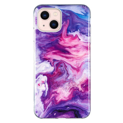جراب هاتف IMD رخامي من مادة TPU، مناسب لأجهزة iPhone 15 Pro Max وiPhone 15 Pro وiPhone 15 Plus وiPhone 15
