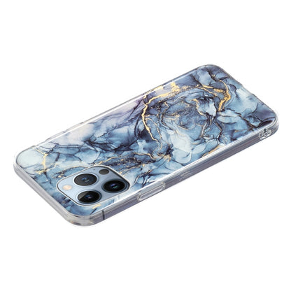 جراب هاتف IMD رخامي من مادة TPU، مناسب لأجهزة iPhone 15 Pro Max وiPhone 15 Pro وiPhone 15 Plus وiPhone 15