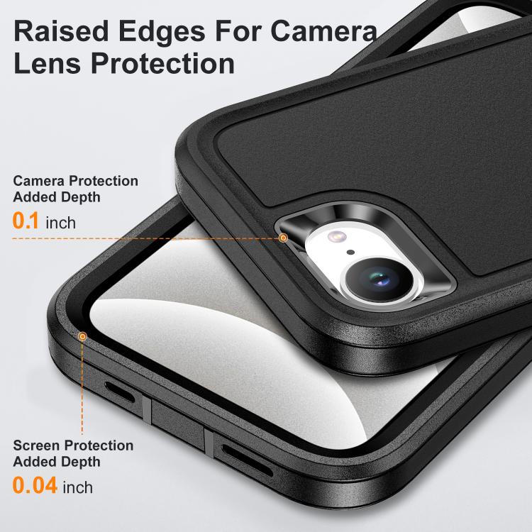 Life Waterproof Rugged Phone Case, For iPhone 16e, For iPhone 16 Pro Max, For iPhone 16 Pro, For iPhone 16 Plus