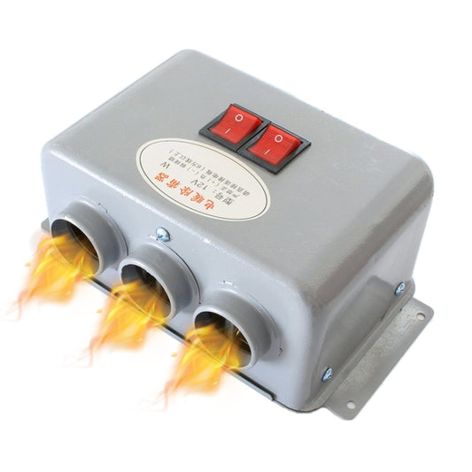Car 3-hole Electric Heater Demister Defroster, DC 12V, DC 24V