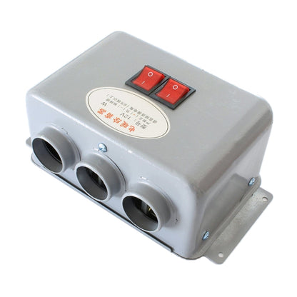 Car 3-hole Electric Heater Demister Defroster, DC 12V, DC 24V