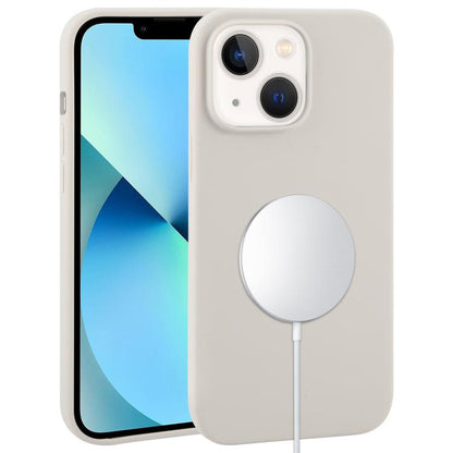 Liquid Silicone Full Coverage MagSafe Phone Case, For iPhone 13, For iPhone 13 mini