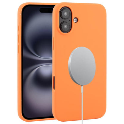 Liquid Silicone Full Coverage MagSafe Phone Case, For iPhone 16 Plus, For iPhone 16