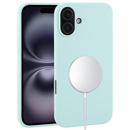 Liquid Silicone Full Coverage MagSafe Phone Case, For iPhone 16 Plus, For iPhone 16