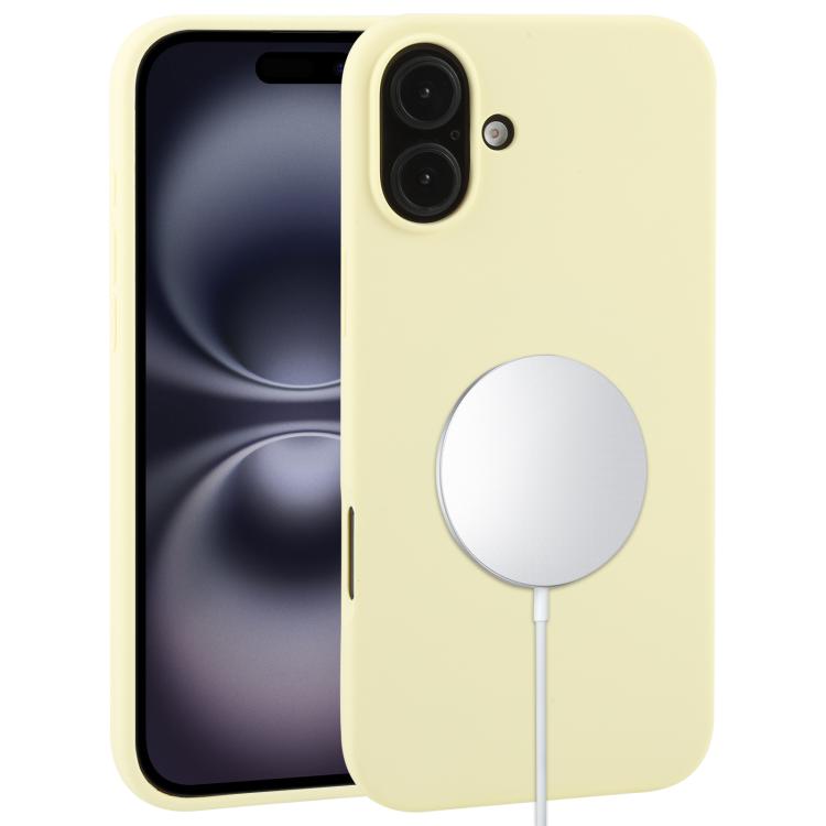 Liquid Silicone Full Coverage MagSafe Phone Case, For iPhone 16 Plus, For iPhone 16