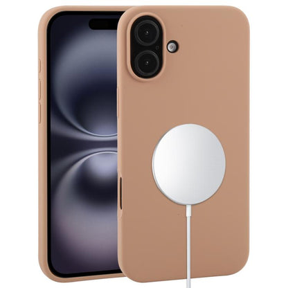Liquid Silicone Full Coverage MagSafe Phone Case, For iPhone 16 Plus, For iPhone 16