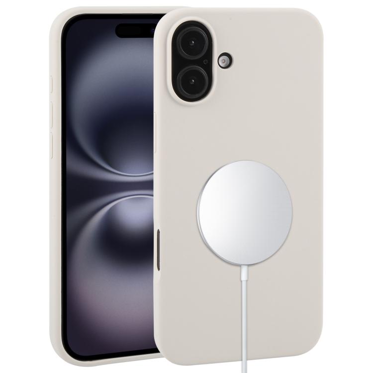 Liquid Silicone Full Coverage MagSafe Phone Case, For iPhone 16 Plus, For iPhone 16