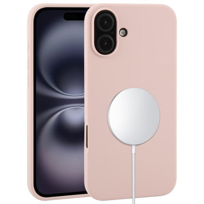 Liquid Silicone Full Coverage MagSafe Phone Case, For iPhone 16 Plus, For iPhone 16