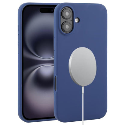 Liquid Silicone Full Coverage MagSafe Phone Case, For iPhone 16 Plus, For iPhone 16