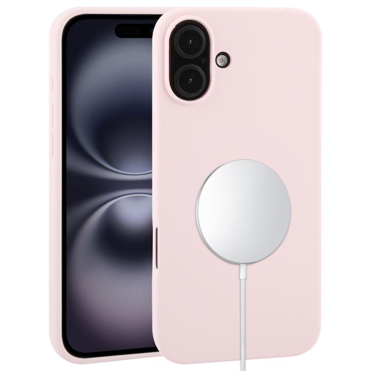Liquid Silicone Full Coverage MagSafe Phone Case, For iPhone 16 Plus, For iPhone 16