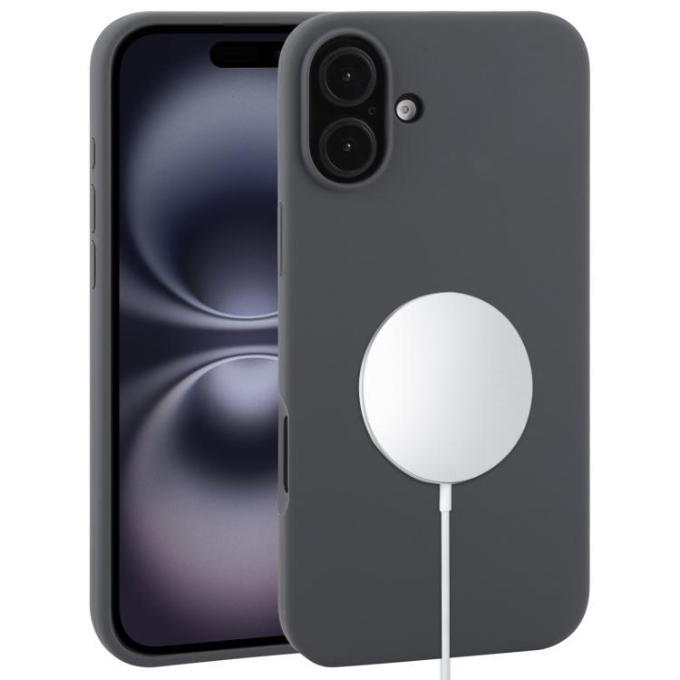 Liquid Silicone Full Coverage MagSafe Phone Case, For iPhone 16 Plus, For iPhone 16