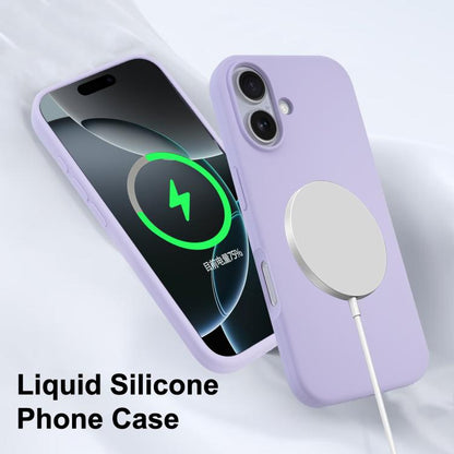 Liquid Silicone Full Coverage MagSafe Phone Case, For iPhone 15 Plus, For iPhone 15