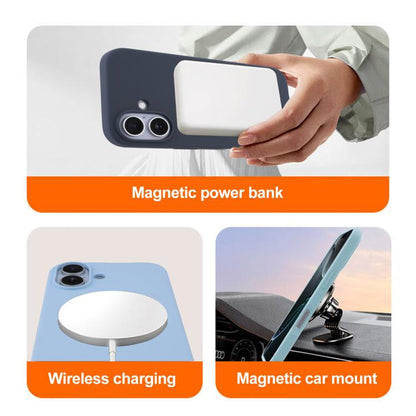 Liquid Silicone Full Coverage MagSafe Phone Case, For iPhone 14 Pro, For iPhone 14 Pro Max