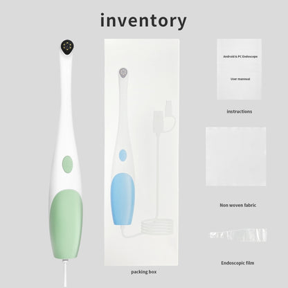 AN109 6LEDs 1080P 3 in 1 Visible Oral Endoscope