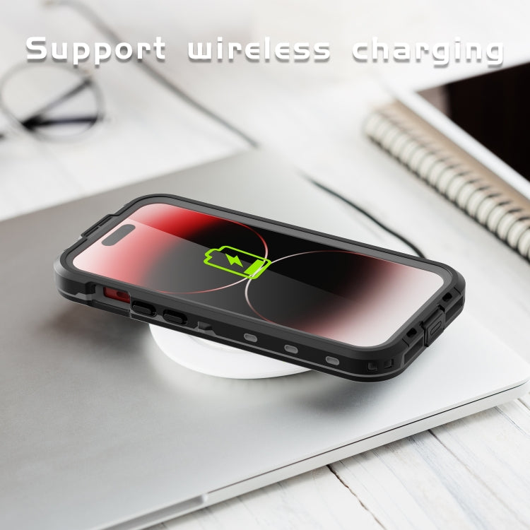 جراب هاتف ريد بيبر ماج سيف مقاوم للماء IP68، مناسب لأجهزة آيفون 15 برو ماكس، آيفون 15 برو، آيفون 15 بلس، آيفون 15