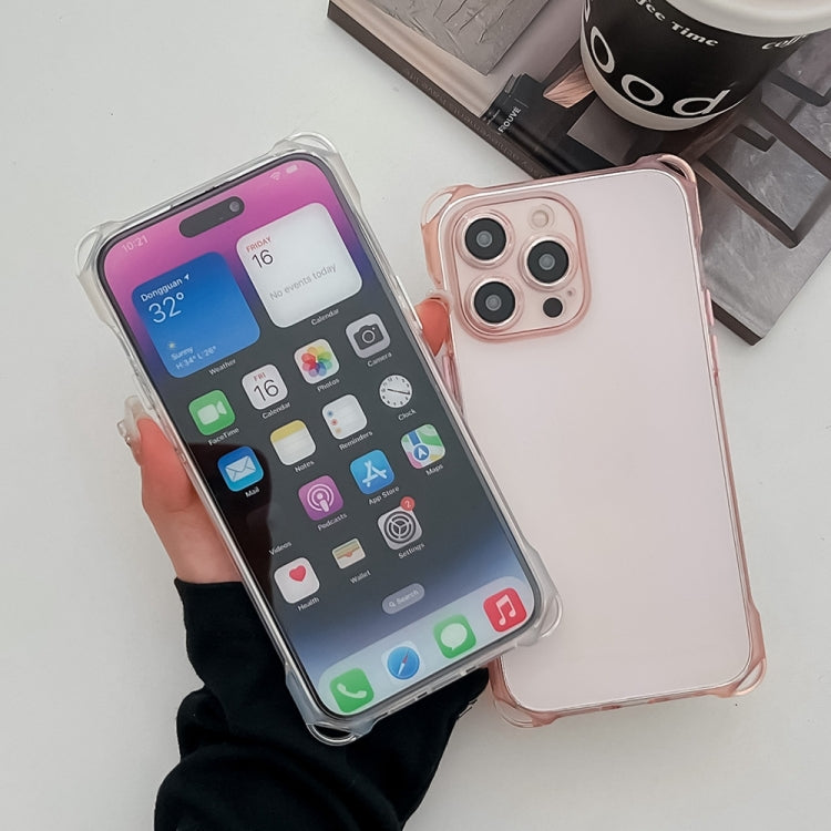جراب هاتف TPU مقاوم للصدمات بأربع زوايا، لهاتف iPhone 16 Pro Max، وiPhone 16 Pro، وiPhone 16 Plus، وiPhone 16