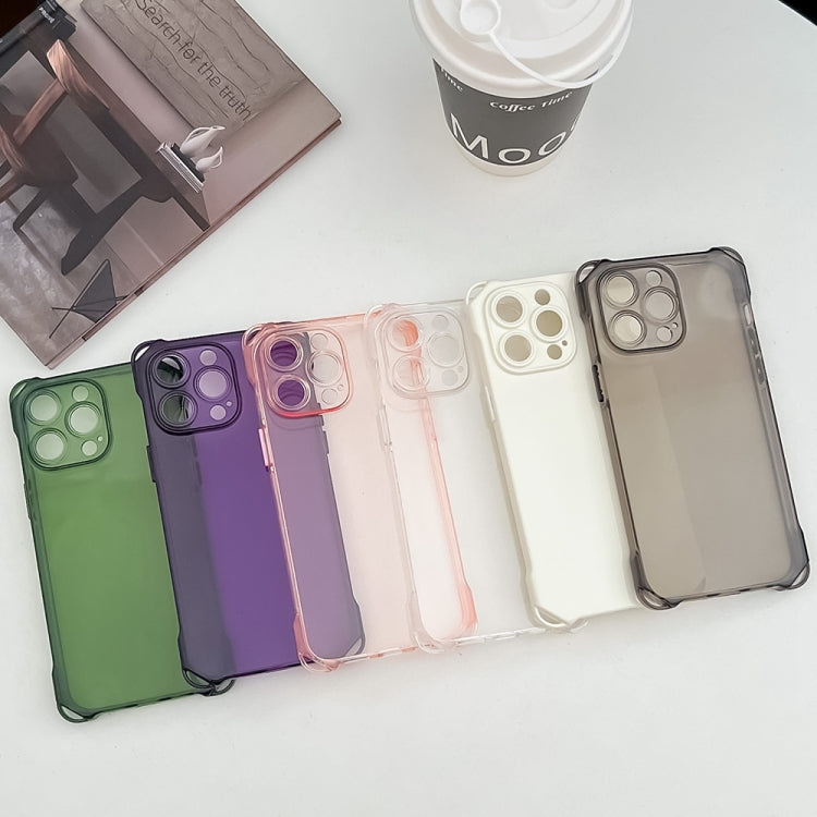 جراب هاتف TPU مقاوم للصدمات بأربع زوايا، لهاتف iPhone 16 Pro Max، وiPhone 16 Pro، وiPhone 16 Plus، وiPhone 16