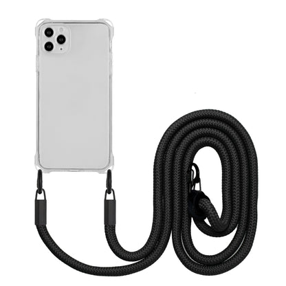 Four-corner Shockproof TPU Phone Case with Lanyard, For iPhone 12 Pro Max, For iPhone 12 Pro, For iPhone 11 Pro Max, For iPhone 11