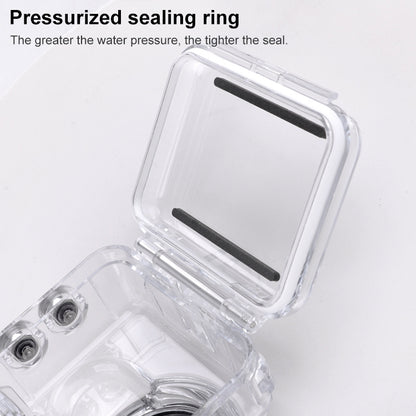 Underwater Waterproof Housing Case with Touch Back Cover, For Insta360 GO 3 / 3S
