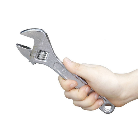 Adjustable Wrench Overall Quenched Finely Polished Chrome Plated Manual Huhui Adjustable Wrench Handle, 8 inch, 12 inch