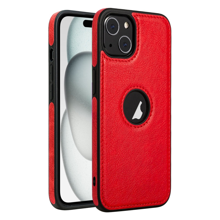 جراب هاتف بخياطة جلدية، مناسب لأجهزة iPhone 15 Pro Max وiPhone 15 Pro وiPhone 15 Plus وiPhone 15