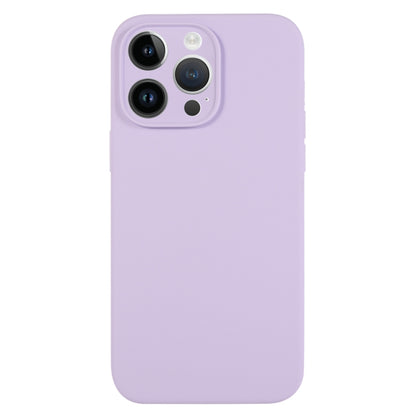جراب هاتف من السيليكون السائل بلون نقي ومسام دقيقة، لهاتف iPhone 13 Pro Max