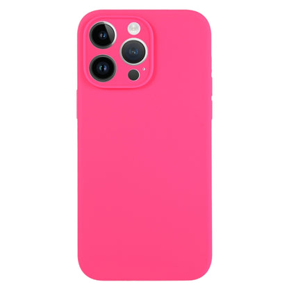 جراب هاتف من السيليكون السائل بلون نقي ومسام دقيقة، لهاتف iPhone 13 Pro Max