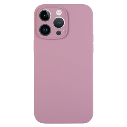 جراب هاتف من السيليكون السائل بلون نقي ومسام دقيقة، لهاتف iPhone 13 Pro Max
