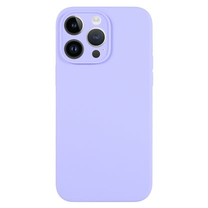 جراب هاتف من السيليكون السائل بلون نقي ومسام دقيقة، لهاتف iPhone 13 Pro