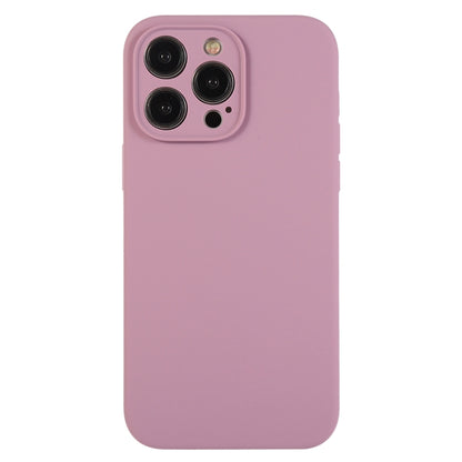 جراب هاتف من السيليكون السائل بلون نقي ومسام دقيقة، لهاتف iPhone 12 Pro Max