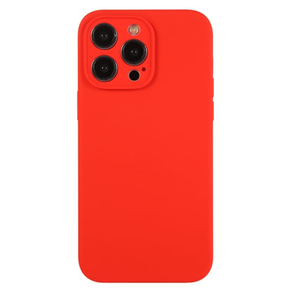 جراب هاتف من السيليكون السائل بلون نقي ومسام دقيقة، مناسب لهاتف iPhone 12 Pro