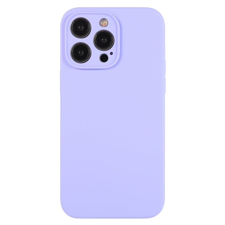 جراب هاتف من السيليكون السائل بلون نقي ومسام دقيقة، مناسب لهاتف iPhone 12 Pro