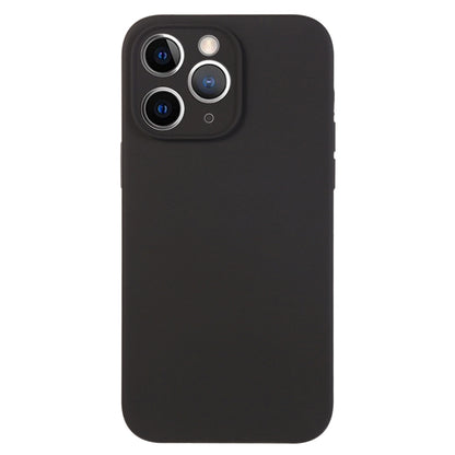 جراب هاتف من السيليكون السائل بلون نقي ومسام دقيقة، مناسب لهاتف iPhone 11 Pro Max
