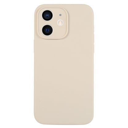 جراب هاتف من السيليكون السائل بلون نقي بمسام دقيقة، مناسب لهاتف iPhone 11
